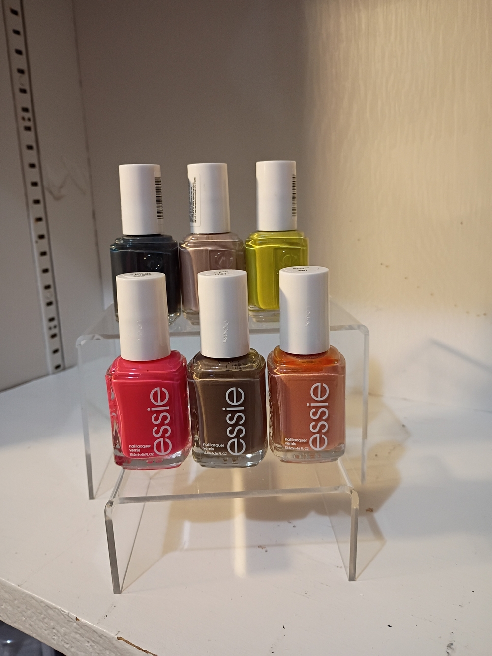 Essie Nail Polish Bundle - Pink, Brown, Orange, Lime, Taupe & Teal Shades
